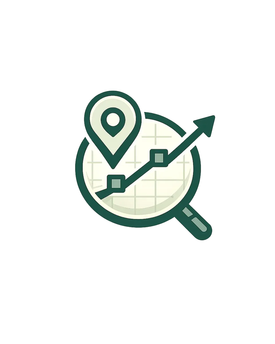 Search visibility and local discovery illustration