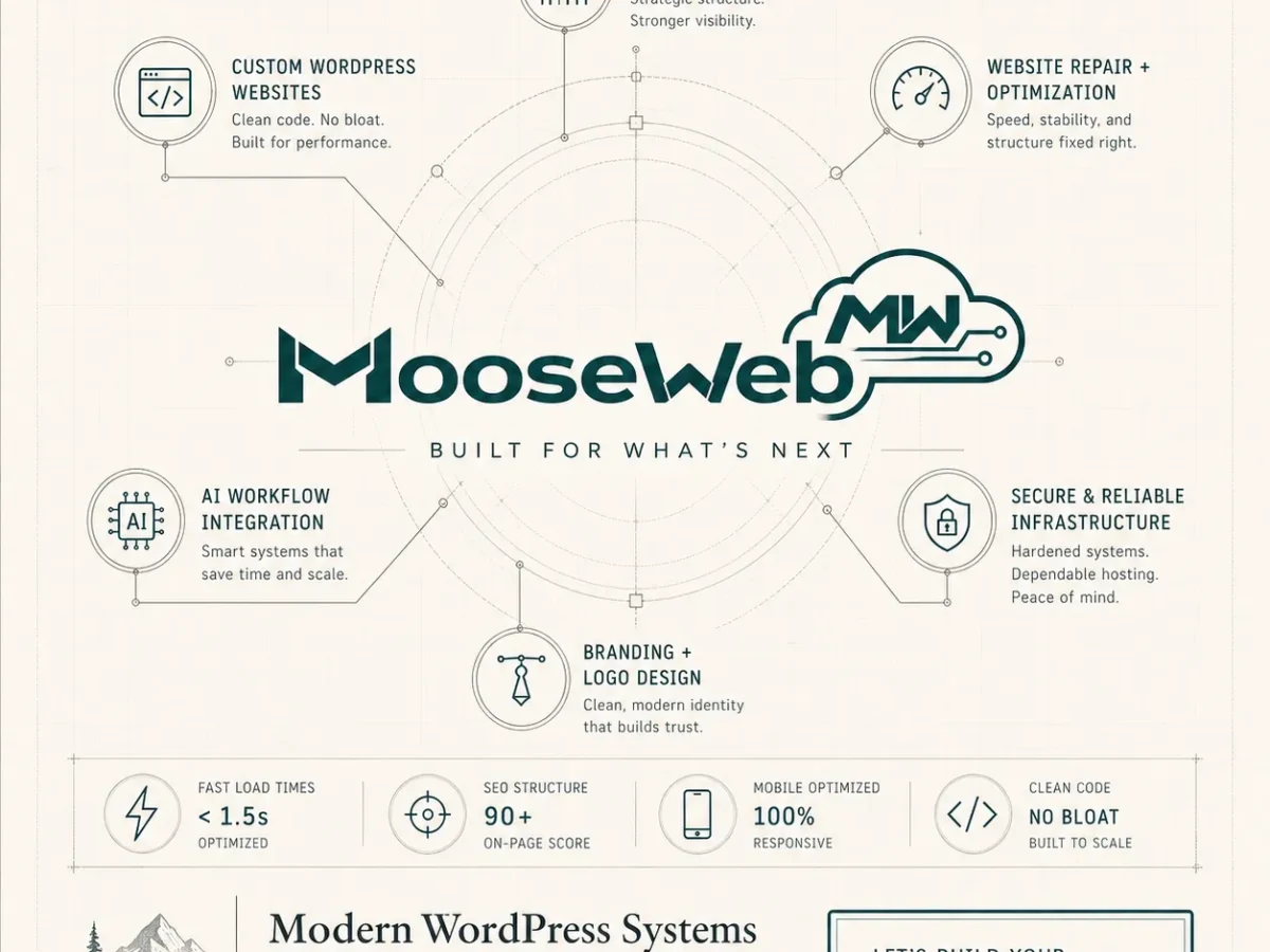 Custom web systems for local service, industrial, and hospitality businesses